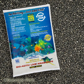 For Better Fish Water Quality Use Nature's Ocean Live Sand